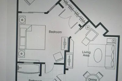 Image de 1 Lit Rm, Westin Kierland Villas, vue sur le golf, 1800 / Wk