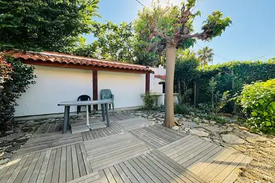 Image de Villa F3 avec Jardin et Garage, Capacité 6 Pers. , Proche Plage et Village - Argelès-sur-Mer