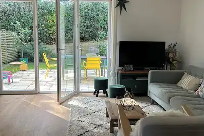 Holiday home in Capbreton. Ideal for families, situated next to shops and beach.