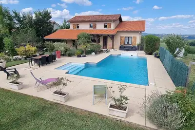 Image de Maison d'Hérré ⭐⭐⭐Independent accommodation in main residence with swimming pool