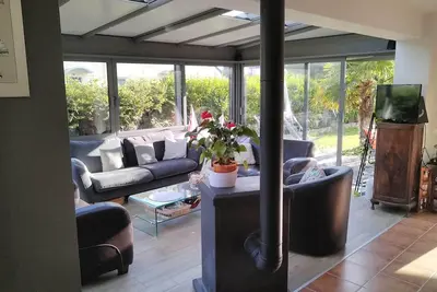 Image de Maison à 5 min de la plage, 4 Chb, jardin clos