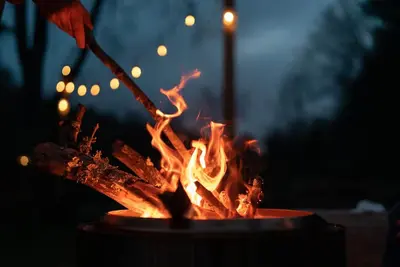 Image de Stream Side Cabin surrounded by woods + Fire Pit