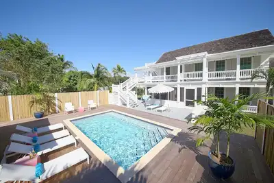 New Rental! Elegant Hilltop Manor Home with Private Pool & Generator