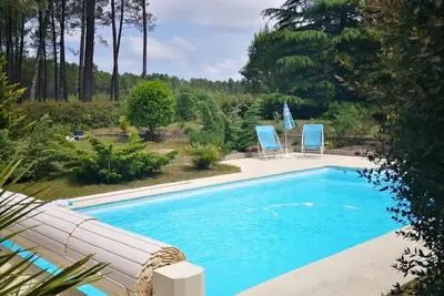 Image de Relaxing family house with heated pool, 10 minutes from the beach