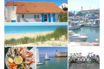 Image de maison de pécheur rénovée port la Cotiniére ile d Oléron à 190 m plage