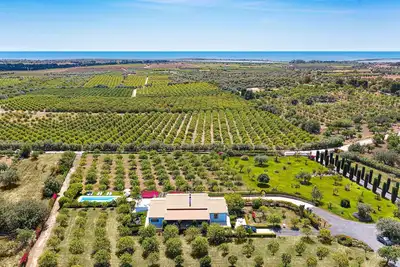 Splendid villa with pool near Noto, Sicily