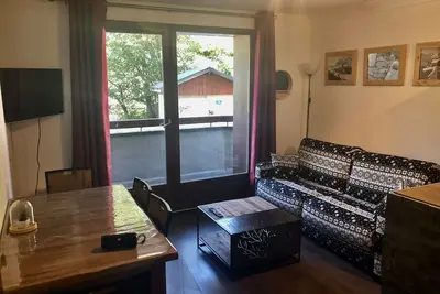 Image de Charmant 2 pièces pour 5 personnes, orienté ouest, avec balcon à Valloire, 3 étoiles