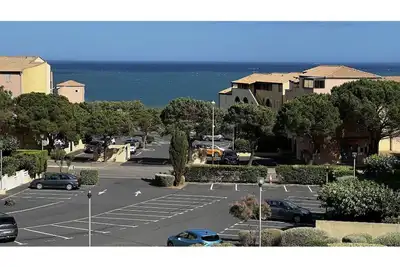 Coquet T2 Vue mer, chambre + cabine, mezzanine, parking