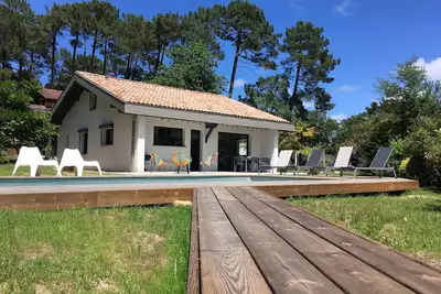 Image de Maison 8 personnes avec piscine Labenne Bourg Classée 3***