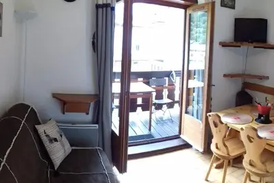 Image de Appartement 2 pièces pour 4 pers, exposé sud, proche télésiège et commodités, balcon, parking