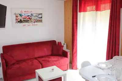 Image de Studio cabine 4 personnes, Valloire - Balcon, parking, à 200m des remontées et commerces