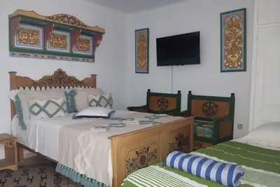 Maison d'hôte Albatros Chambre d'hôte avec salle de bain privative vue sur court