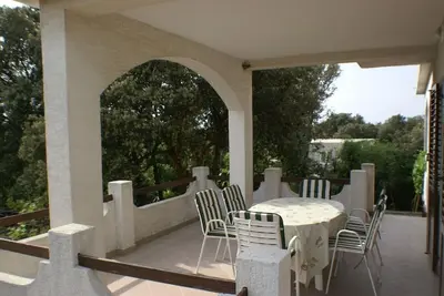 Image de Appartement de deux chambres avec la terrasse Mandre, Pag (A-4075-a)