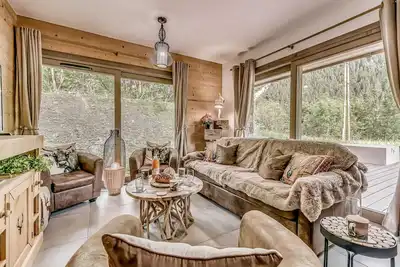 Image de Appartement de luxe 4 pièces avec grande terrasse - Champagny-en-Vanoise, 8 pers, accès Paradiski