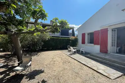 Image de Maison familiale 5 pièces à 350m de la plage, jardin clos, stationnement, Tv, lave-vaisselle, lave-linge