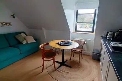 Studio moderne à Sauzon avec Wifi et vue sur le port