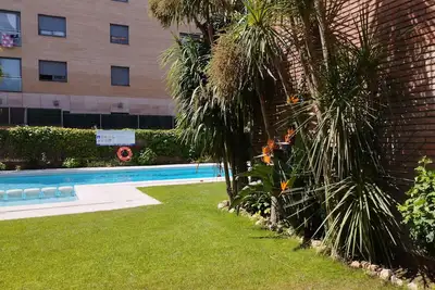 Image de Studio 2/3 personnes à 400 m de la plage de Fenals à LLoret de Mar. Piscine et jardin communautaires. Wifi gratuit. Vivalidays Lara.