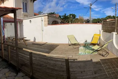 Image de Belle maison classée 3 étoiles pour 6 personnes à 300m de la plage de Mimizan