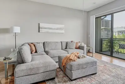 Work from Home & Great Views in a 2b, 2Ba Flat at The Shops of Legacy