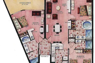 Image de 2 bedroom unit + studio - Lake side - 2 balconies - 2 whirl pools - sleeps 10-12