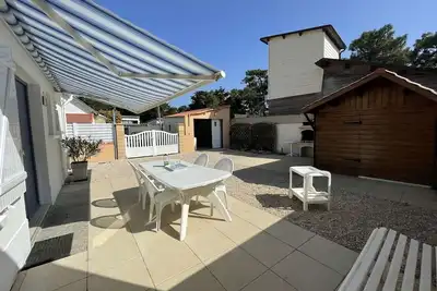 Image de Charmante maison à Saint-Jean-de-Monts, 400m de la plage, terrasse, jardin, parking et ménage inclus