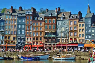 Image de House center honfleur with outside