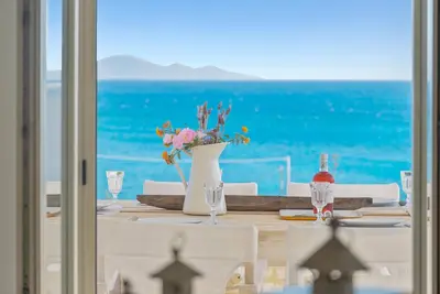 Villa Iris with scenic Seaview at Faragas