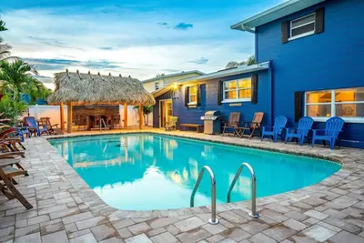 Image de 5br Beach House: Heated Pool, Hot Tub & Tiki Bar