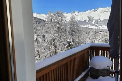 Image de Appartement de vacances Pontresina pour 1 - 2 personnes avec 1 chambre à coucher - Logement de vacan