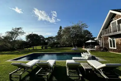 Image de Heated saltwater pool at Montauk beach house, close to Ditch Plains and Town
