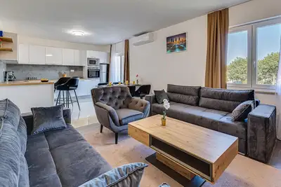 Image de Superbe appartement 1 chambre à Zadar