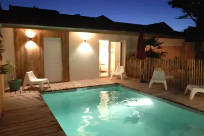 Image de Villa Vent d'Ouest - 120m de la plage - Piscine et sauna