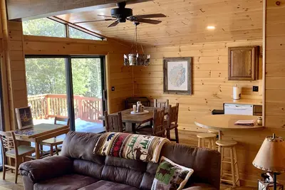 Image de Lakefront Cabin - steps from Adirondack Lake! Walk to Town