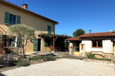 Image de La Ferme pour vous avec la famille ou les amis sur les hauteurs du village