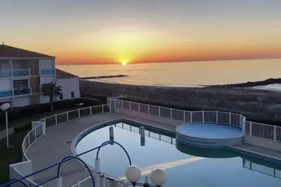 Image de Large luxury studio facing the sea in Frontignan Plage