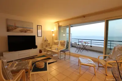 Appartement standing, parking, 6 personnes, royan pontaillac Pleine Vue Mer