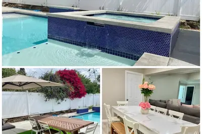 Image de Private Pool & Hot Tub - Minutes from Disneyland - Comfort & Convenience