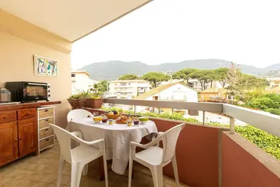 Image de Bel appartement pour 3 personnes avec climatisation, Wifi, Tv, terrasse, animaux admis et parking