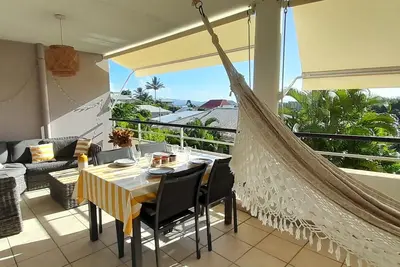 Image de Agréable logement avec vue sur mer