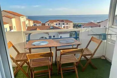 Image de Duplex vue Mer calme avec balcon + parking gratuit