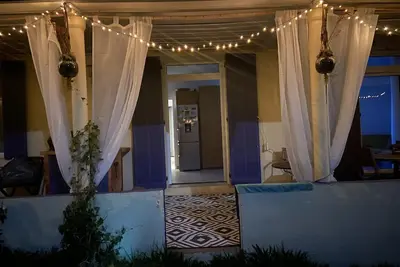Image de Maison bleue  charmante et calme