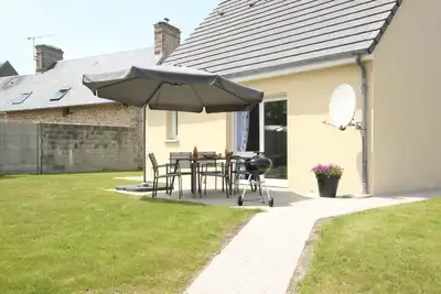 Image de Maison cosy à Pirou avec jardin, Bbq, vélos & proximité plage