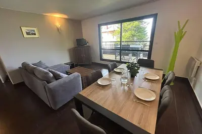 Image de 1er étage, piscine, sauna, terrasse, parking, télévision, 50m², Pra Loup
