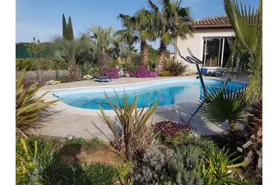 Image de St Aygulf Villa de 135m2 de Plein Pied avec piscine au calme de son jardin 6\/8p.