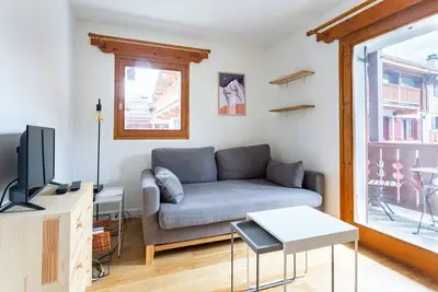 Image de Très Lumineux Cocon Avec Balcon Près Des Pistes