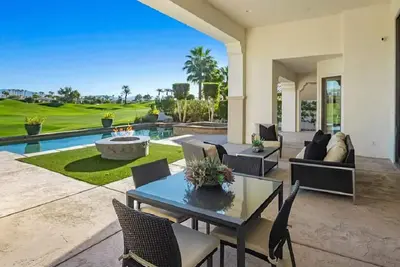 Oasis on the golf course with pools and amenities