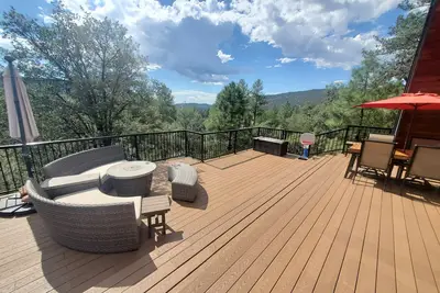 Image de New* Modern A-Frame with Majestic Sunset Views