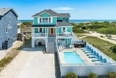 What the Shell | Oceanfront | Private Pool, Hot Tub, Community Pool