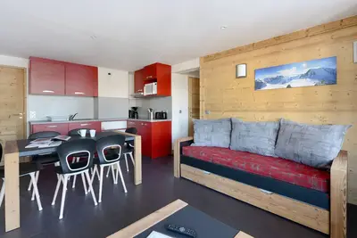 Image de Bel appartement rénové · Près des pistes · Balcon · Parking · Animaux admis