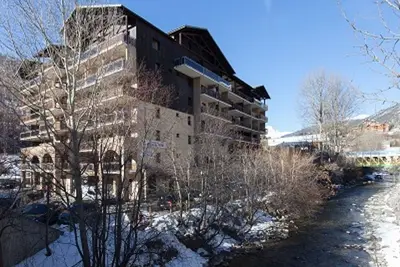 Image de Studio au pied des pistes à Serre Chevalier avec coin montagne et wifi gratuit